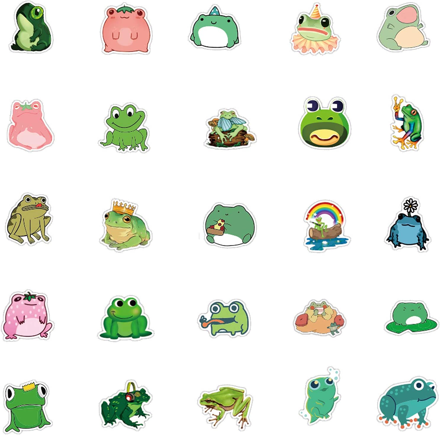 Frog stickers image